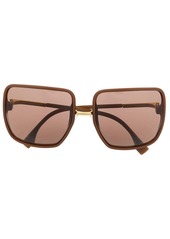 Fendi oversized square frame sunglasses