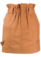 Fendi paperbag-waist mini skirt