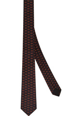 Fendi printed silk tie