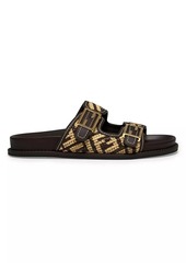 Raffia Fendi Feel Sandals