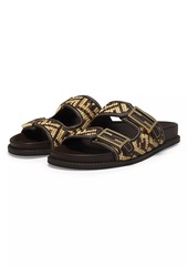 Raffia Fendi Feel Sandals