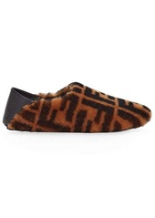 Fendi shearling FF slippers