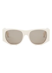 The Fendi Baguette 54mm Oval Sunglasses