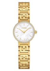 Women's Fendi Forever Fendi Diamond Bracelet Watch