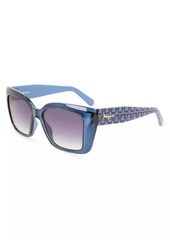 Ferragamo 55MM Square Sunglasses