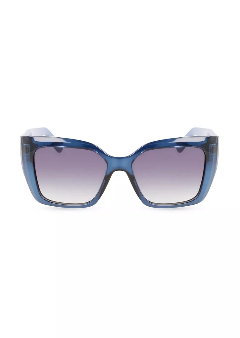 Ferragamo 55MM Square Sunglasses