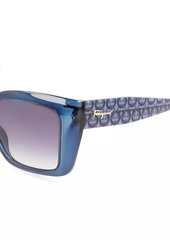 Ferragamo 55MM Square Sunglasses