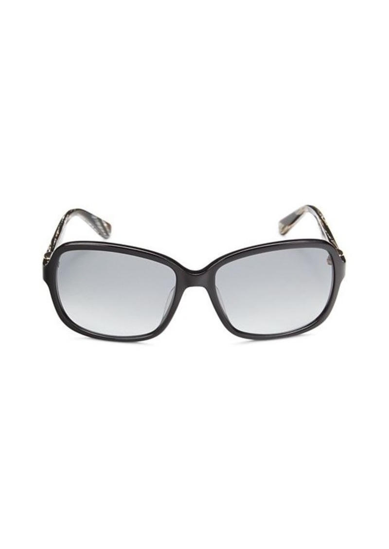 Ferragamo 58MM Rectangle Sunglasses