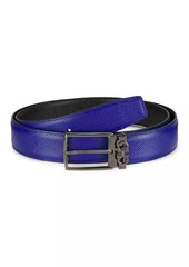 Ferragamo Adjustable Cut-to-Size Leather Belt
