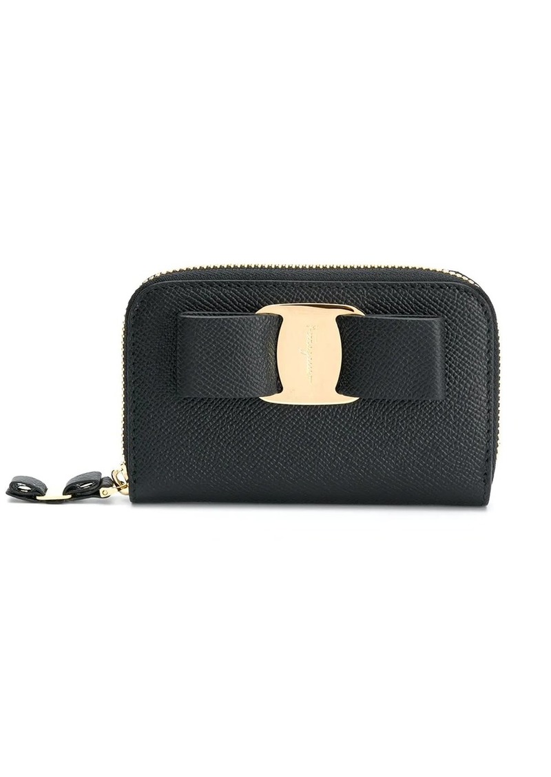 Ferragamo bow detail purse