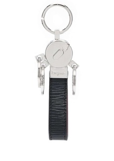 Ferragamo calf leather keyring