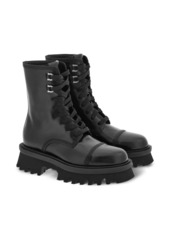 Ferragamo chunky-sole combat boots