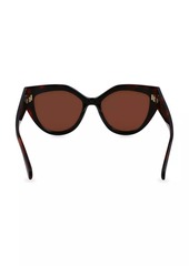 Ferragamo Classic Logo 53MM Cat-Eye Sunglasses