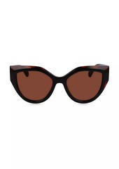 Ferragamo Classic Logo 53MM Cat-Eye Sunglasses