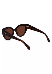 Ferragamo Classic Logo 53MM Cat-Eye Sunglasses