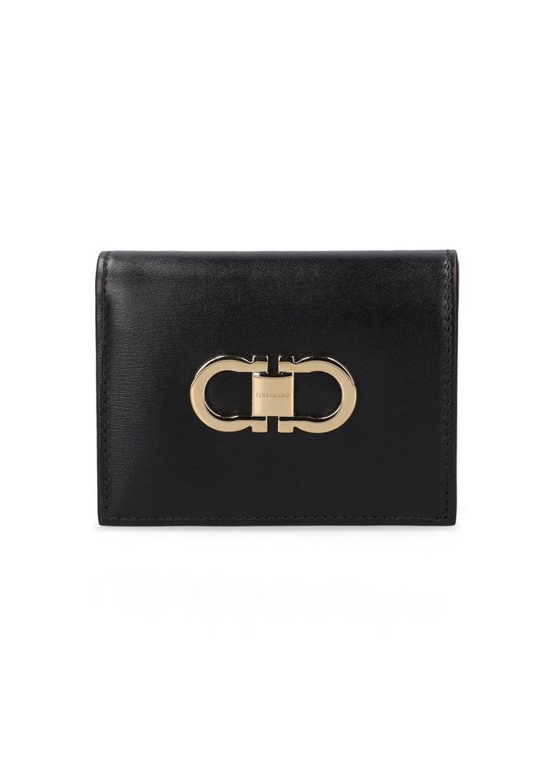 Ferragamo Compact Leather Wallet