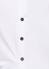 Ferragamo Cotton Poplin Shirt W/twist