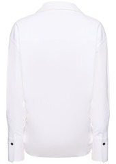Ferragamo Cotton Poplin Shirt W/twist