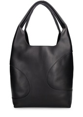 Ferragamo Cut Out Leather Shopping Bag