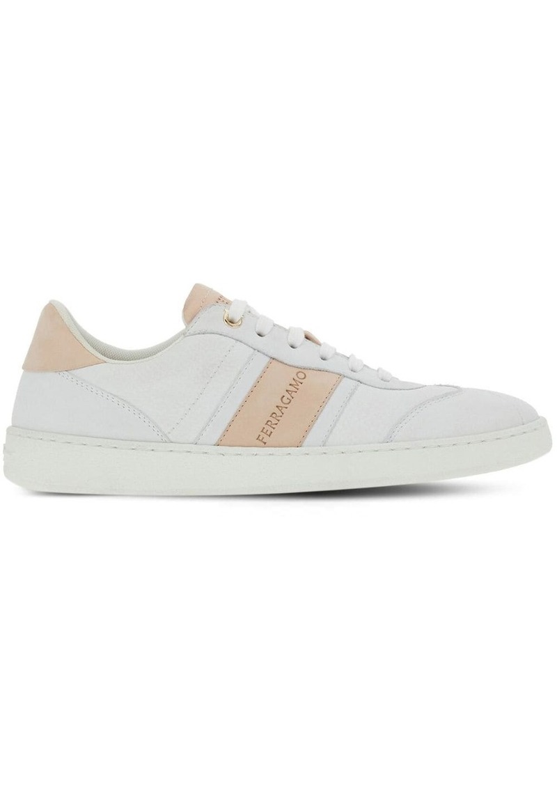 Ferragamo debossed-logo low-top sneakers