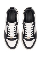 Ferragamo Dennis Leather & Nylon Sneakers