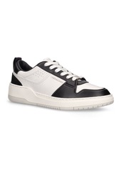Ferragamo Dennis Leather & Nylon Sneakers