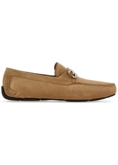 Ferragamo Driver Gancini-buckle leather loafers