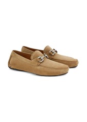 Ferragamo Driver Gancini-buckle leather loafers