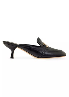 Ferragamo Elodye 50MM Leather Mules