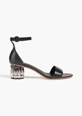 Ferragamo - Azalea 55 leather sandals - Black - US 10.5