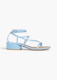 Ferragamo - Egadi 30 leather sandals - Blue - US 10.5
