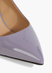 Ferragamo - Ilary 70 patent-leather pumps - Purple - US 5