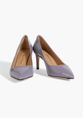 Ferragamo - Ilary 70 patent-leather pumps - Purple - US 5