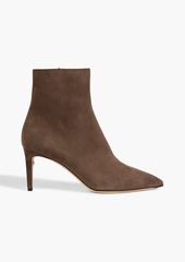 Ferragamo - Imogen suede ankle boots - Brown - US 5.5