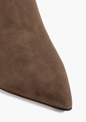 Ferragamo - Imogen suede ankle boots - Brown - US 5.5