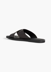 Ferragamo - Logan leather sandals - Brown - US 5