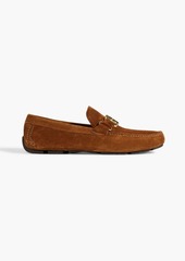 Ferragamo - Peter suede driving shoes - Brown - US 8.5