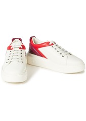 Ferragamo - Senise color-block leather sneakers - White - US 10