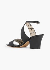 Ferragamo - Sheena leather sandals - Black - US 9.5