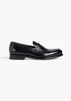 Ferragamo - Theodore leather penny loafers - Black - US 8