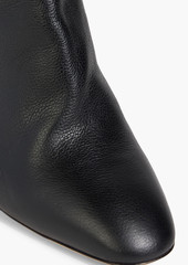 Ferragamo - Triba 85 smooth and pebbled-leather knee boots - Black - US 10