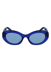 FERRAGAMO 53mm Oval Sunglasses