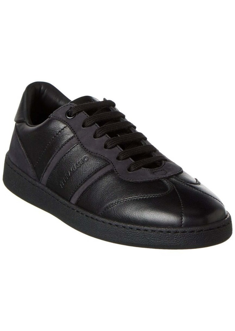 Ferragamo Achille Leather Sneaker