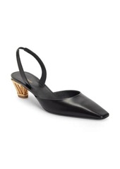 FERRAGAMO Alyssa Cage Heel Slingback Pump