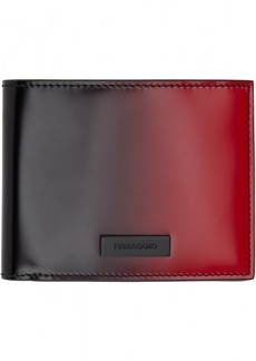 Ferragamo Black & Red Bifold Wallet