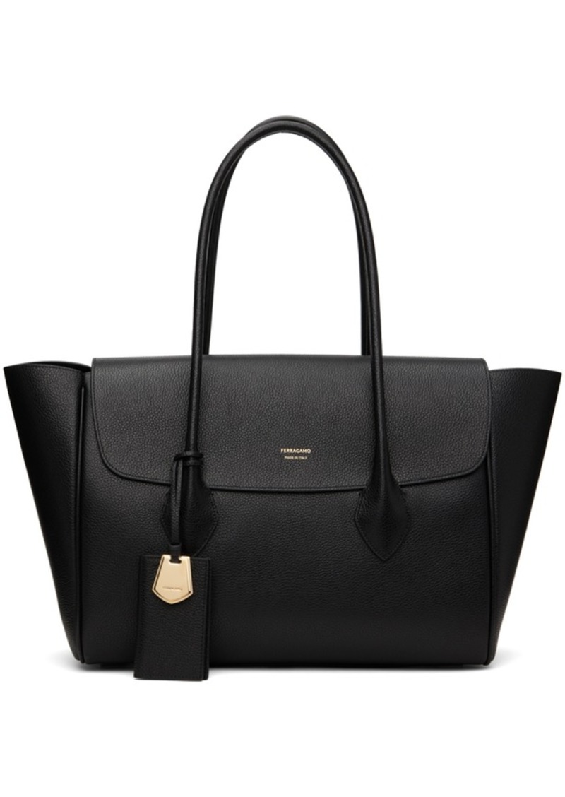 Ferragamo Black East-West Bag