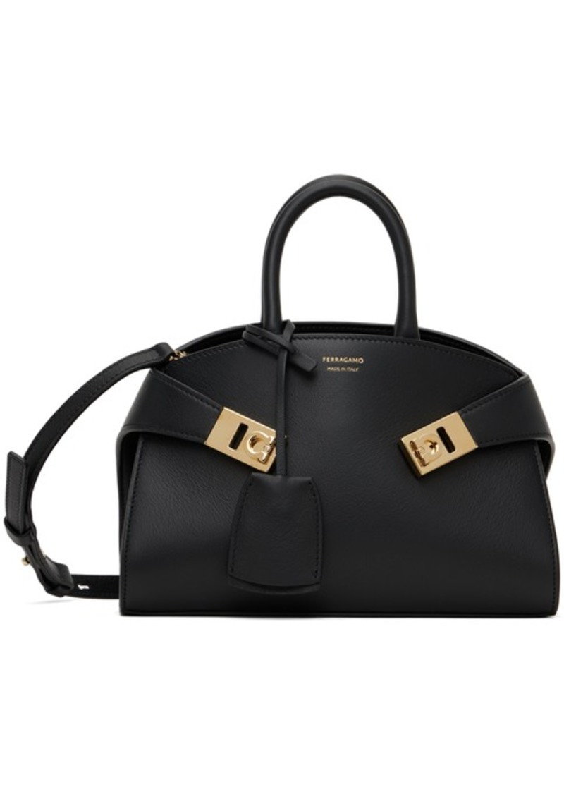 Ferragamo Black Hug Mini Bag