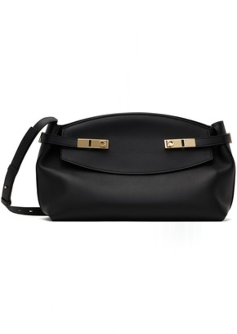 Ferragamo Black Hug Shoulder Bag