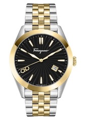 FERRAGAMO Classic Two-Tone Bracelet Watch