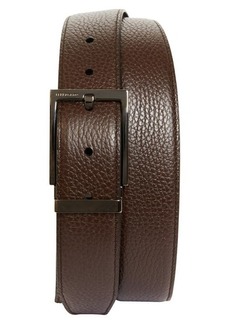 FERRAGAMO Classic Double Adjustable Reversible Leather Belt